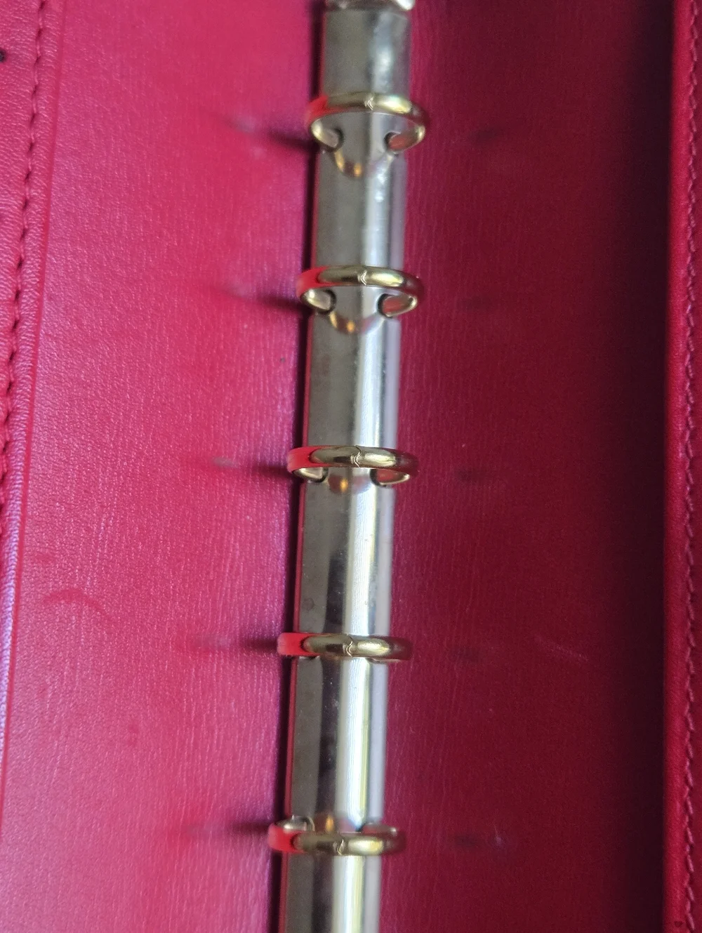 GUC Louis Vuitton PM Red Vernis Leather Agenda Cover